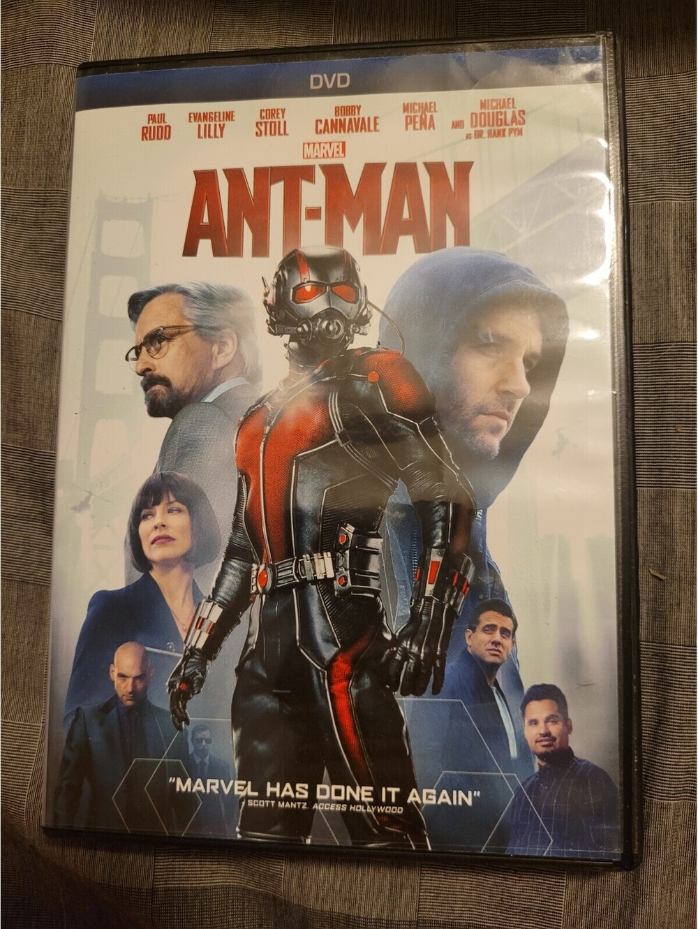 Marvel Ant-Man DVD Paul Rudd Evangeline Lilly Michael Douglas 2015